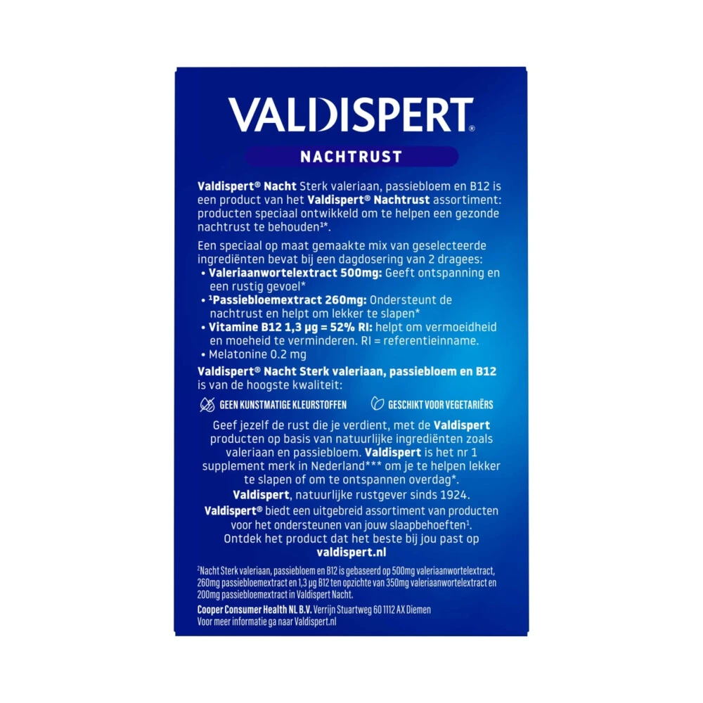 Valdispert Nacht Sterk 2 Valdispert Nacht Sterk - Afbeelding 2