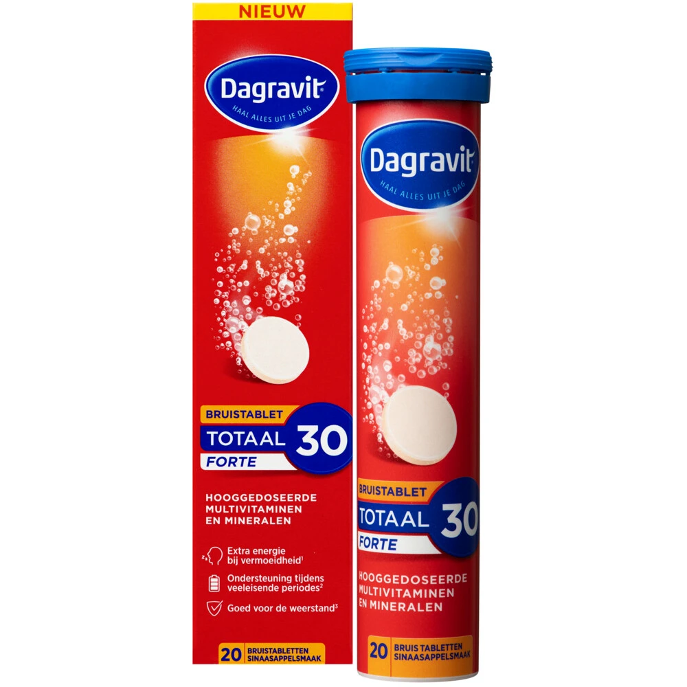 2x Dagravit Totaal 30 Forte Bruis 2 2x Dagravit Totaal 30 Forte Bruis - Afbeelding 2