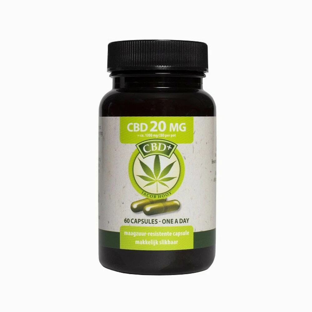 2x Jacob Hooy CBD Capsules 20 Mg 1 2x Jacob Hooy CBD Capsules 20 Mg