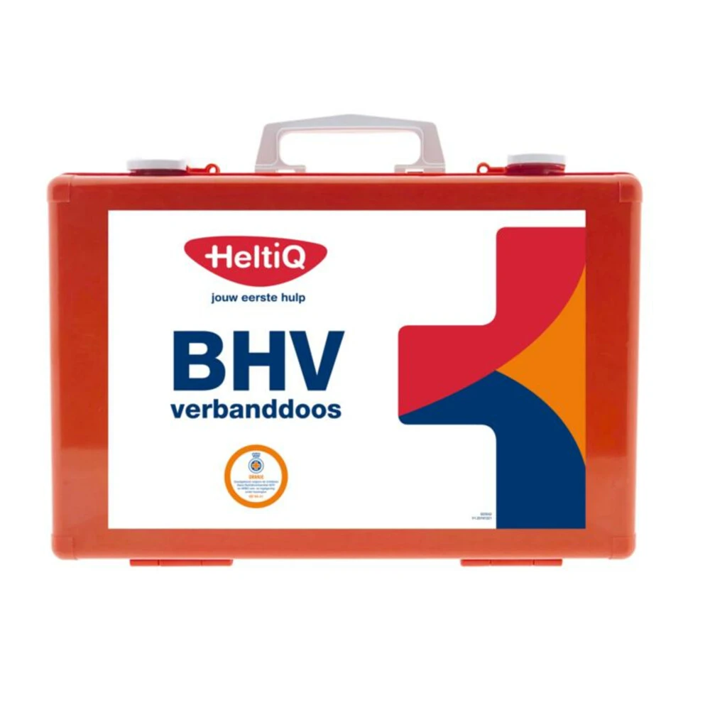 HeltiQ BHV Verbanddoos Modulair Oranje 1 HeltiQ BHV Verbanddoos Modulair Oranje
