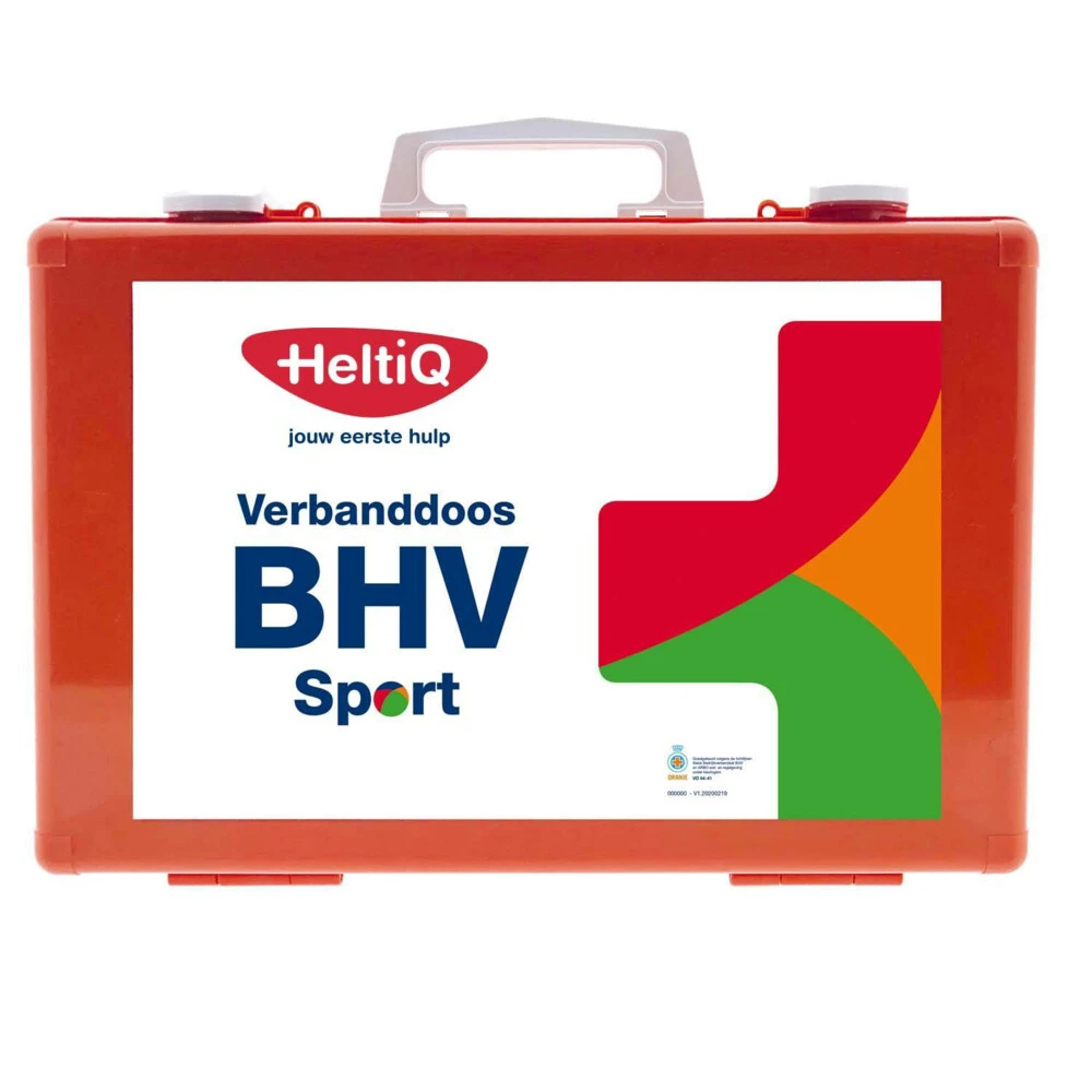 HeltiQ BHV Verbanddoos Modulair Sport Oranje 1 HeltiQ BHV Verbanddoos Modulair Sport Oranje