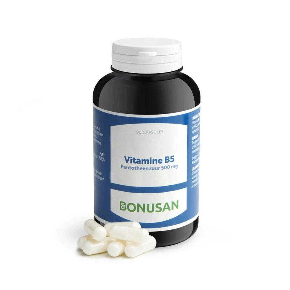 Bonusan Vitamine B5 Pantotheenzuur 500 Mg 2 Bonusan Vitamine B5 Pantotheenzuur 500 Mg - Afbeelding 2