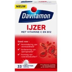 2x Davitamon IJzer Met Vitamine B12
