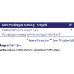 Vitakruid Kaardebol Tinctuur Bio -Gezondheidszorg Leveringen 1023614 4