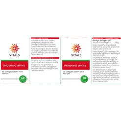 Vitals Ubiquinol 200 Mg 7 Vitals Ubiquinol 200 Mg -Gezondheidszorg Leveringen 1023880 4