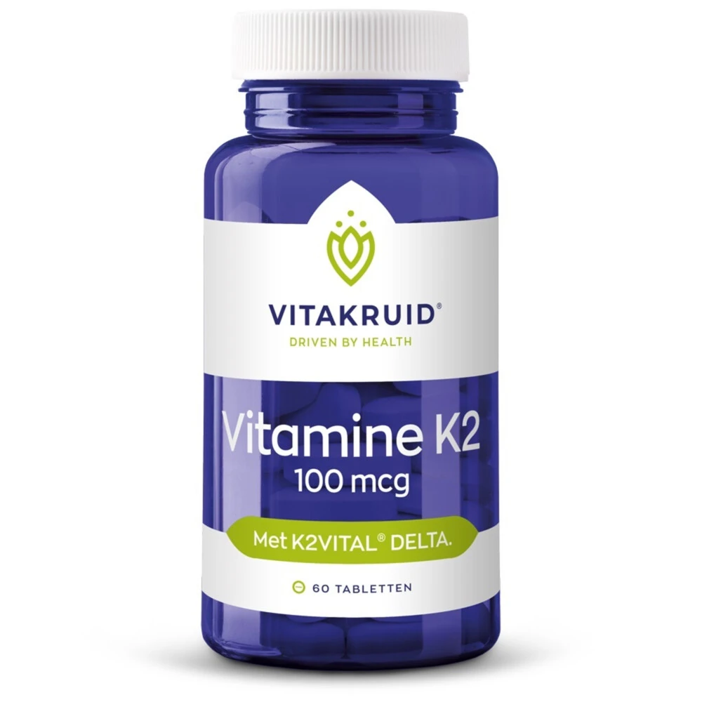 Vitakruid Vitamine K2 100 Mcg 1 Vitakruid Vitamine K2 100 Mcg