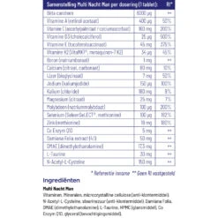 Vitakruid Multi Nacht Man -Gezondheidszorg Leveringen 1023965 4
