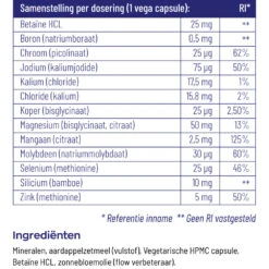 Vitakruid Mineralen Compleet 9 Vitakruid Mineralen Compleet -Gezondheidszorg Leveringen 1023984 5