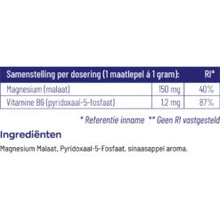 Vitakruid Magnesium Malaat -Gezondheidszorg Leveringen 1023987 4