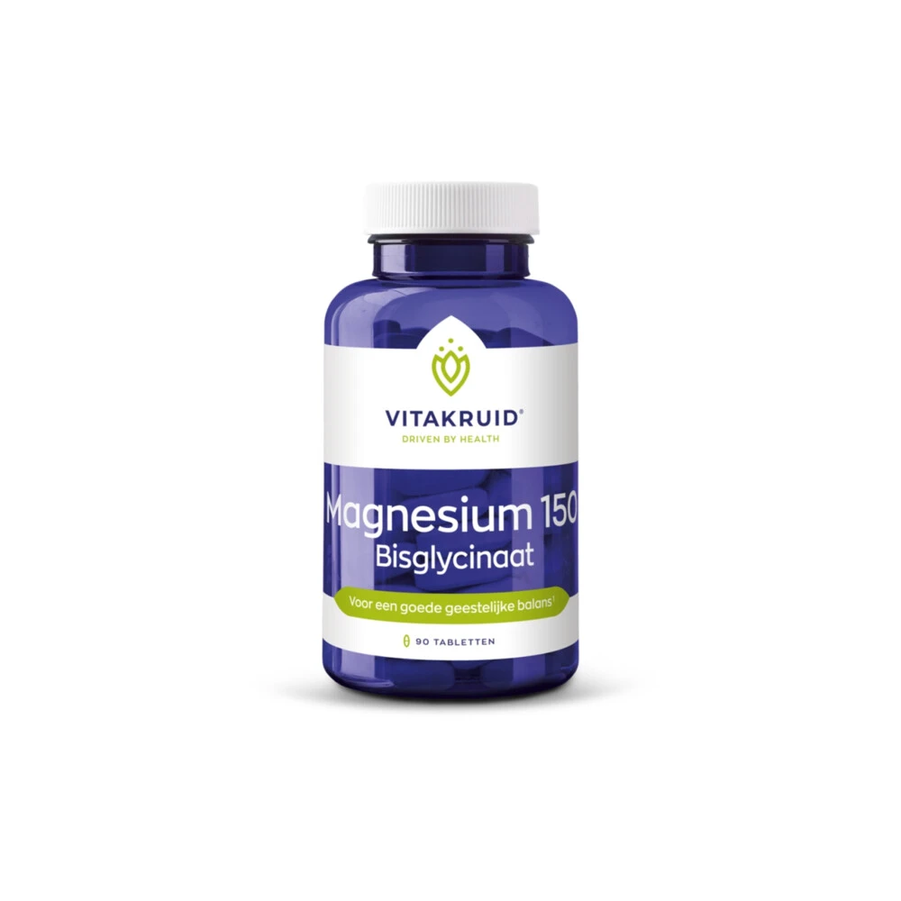 Vitakruid Magnesium 150 Bisglycinaat 1 Vitakruid Magnesium 150 Bisglycinaat