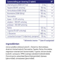 Vitakruid Glutazyme Enzymen -Gezondheidszorg Leveringen 1023997 4