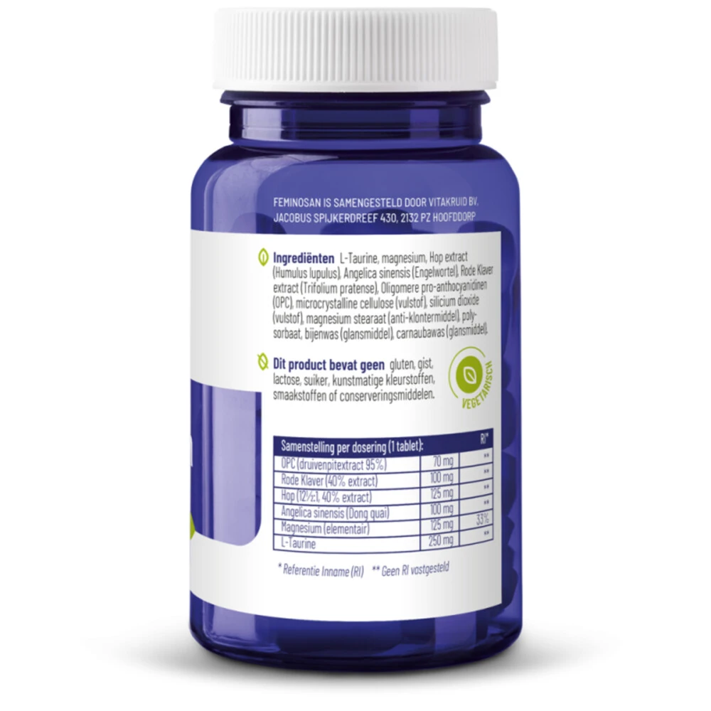 Vitakruid Feminosan 3 Vitakruid Feminosan - Afbeelding 3