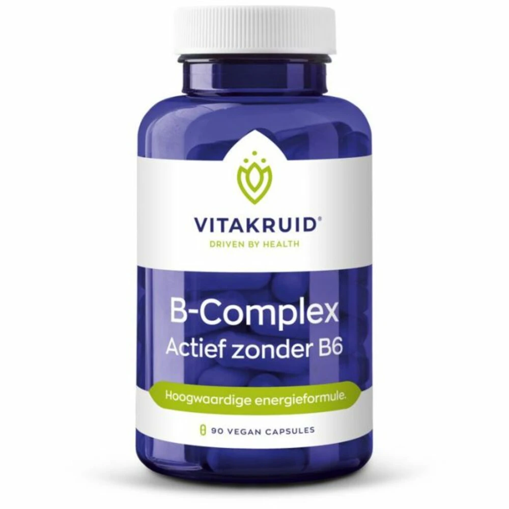 Vitakruid B-Complex Actief Zonder B6 1 Vitakruid B-Complex Actief Zonder B6