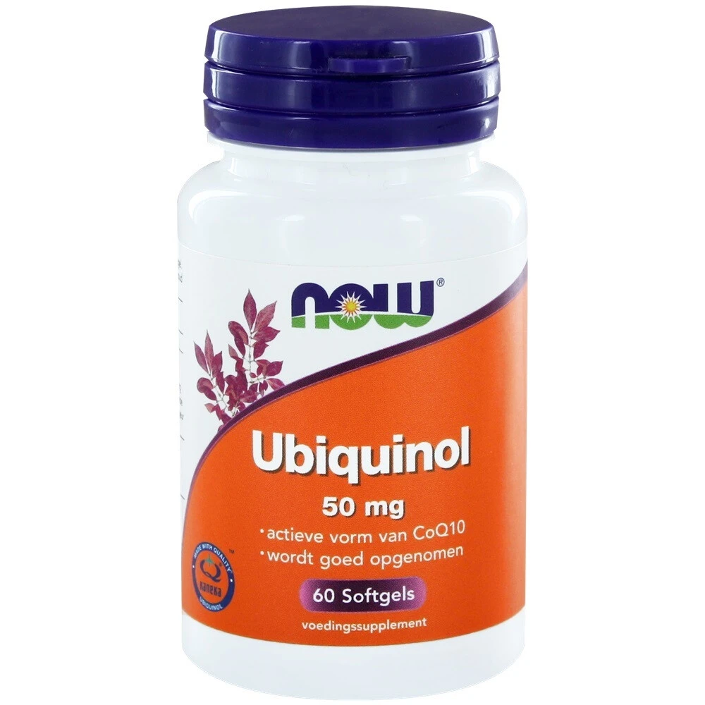 NOW Ubiquinol 50 Mg 1 NOW Ubiquinol 50 Mg