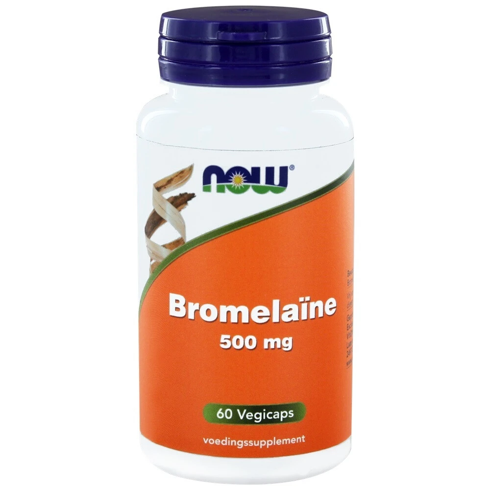 NOW Bromelaine 500 Mg 1 NOW Bromelaine 500 Mg