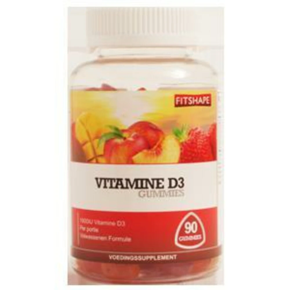 Fitshape Vitamine D3 Gummies 1 Fitshape Vitamine D3 Gummies