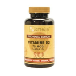 Artelle Vitamine D3 75 Mcg 3000Ie