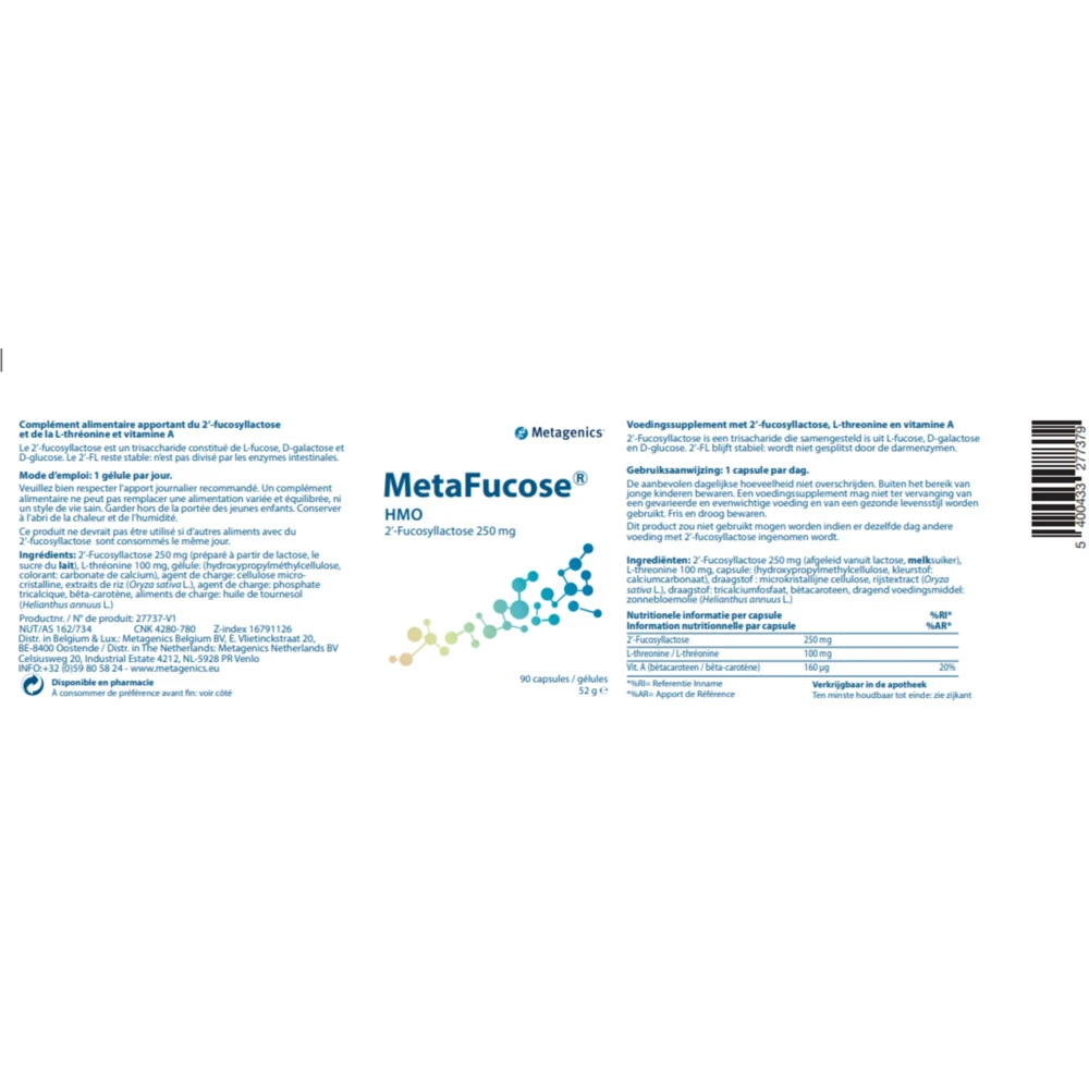 Metagenics Metafucose 2 Metagenics Metafucose - Afbeelding 2