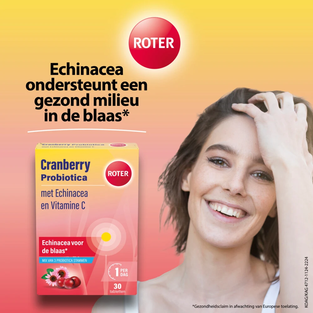 Roter Cranberry & Probiotica 2 Roter Cranberry & Probiotica - Afbeelding 2