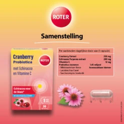 Roter Cranberry & Probiotica 6 Roter Cranberry & Probiotica -Gezondheidszorg Leveringen 1030058 3