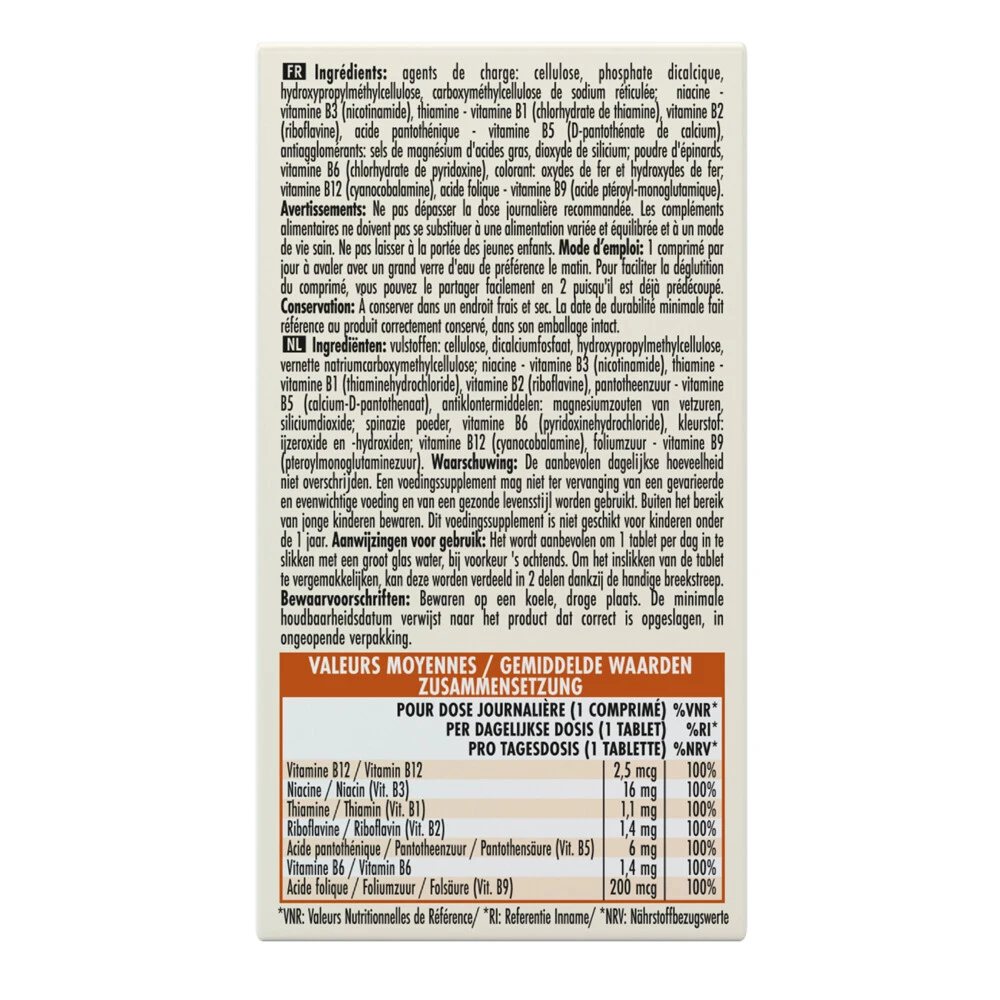 Equilibra Vitamin B Complex 3 Equilibra Vitamin B Complex - Afbeelding 3