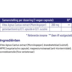 Vitakruid Vitex Agnus Castus 9 Vitakruid Vitex Agnus Castus -Gezondheidszorg Leveringen 1032176 5