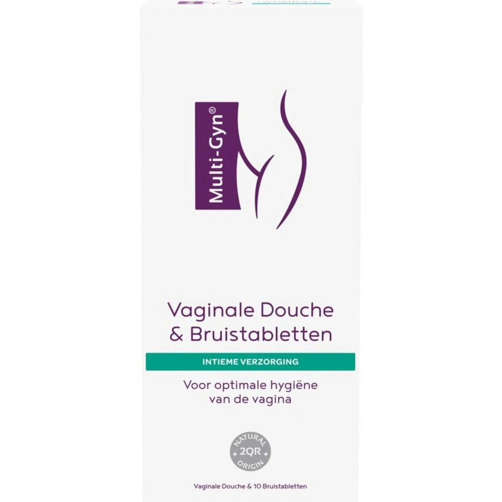 Multi-Gyn Vaginale Douche & Bruistabletten 1 Multi-Gyn Vaginale Douche & Bruistabletten