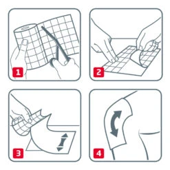 3x Leukoplast Fixomull® Stretch Fixatiepleister 2 M X 10 Cm -Gezondheidszorg Leveringen 1037023 3