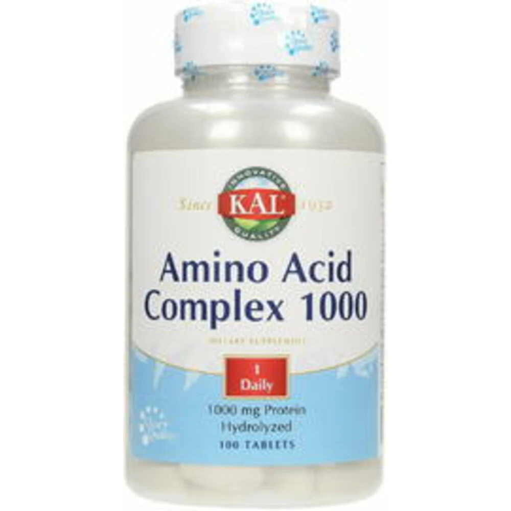 KAL Aminozuren Complex 1000mg 2 KAL Aminozuren Complex 1000mg - Afbeelding 2