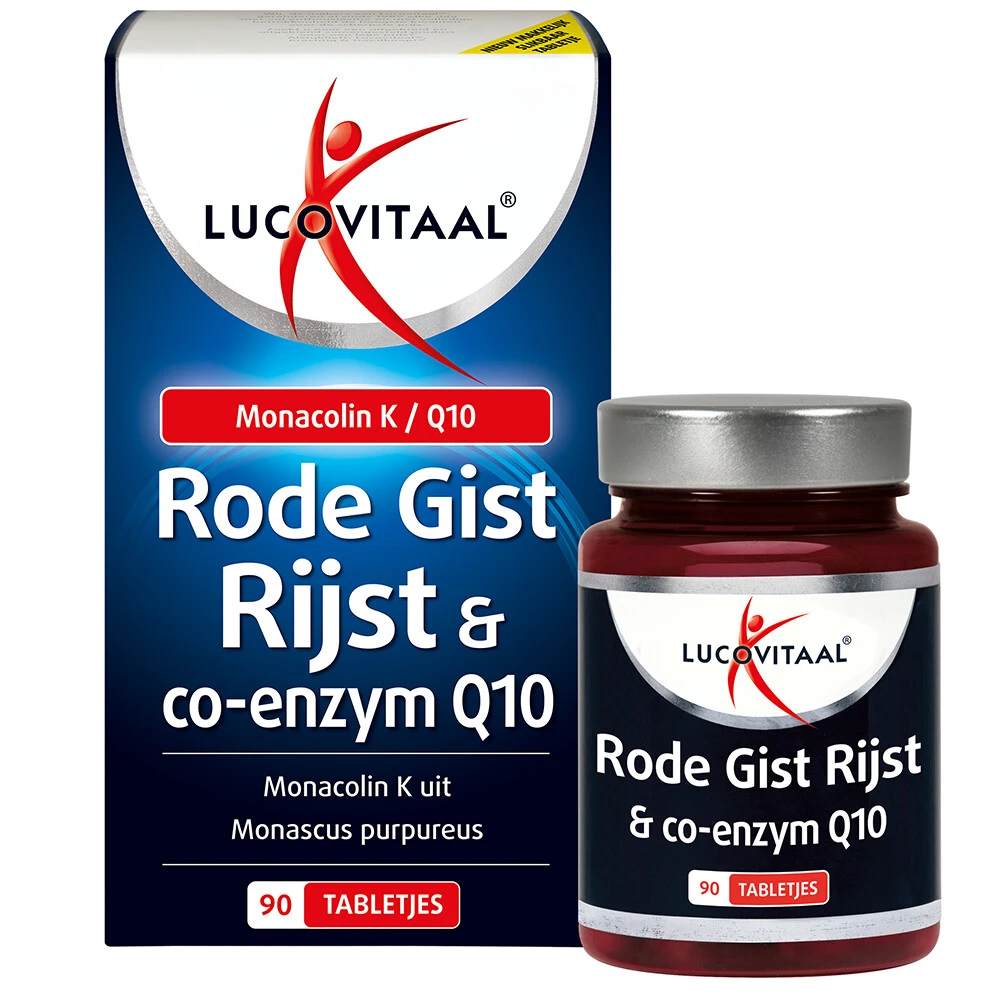 2x Lucovitaal Rode Gist Rijst & Q10 2 2x Lucovitaal Rode Gist Rijst & Q10 - Afbeelding 2