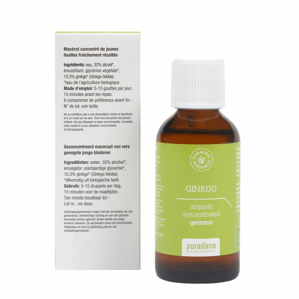 Purasana Puragem Ginkgo Bio 2 Purasana Puragem Ginkgo Bio - Afbeelding 2