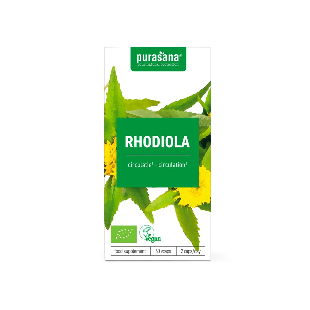 Purasana Rhodiola Rozenwortel Bio 1 Purasana Rhodiola Rozenwortel Bio
