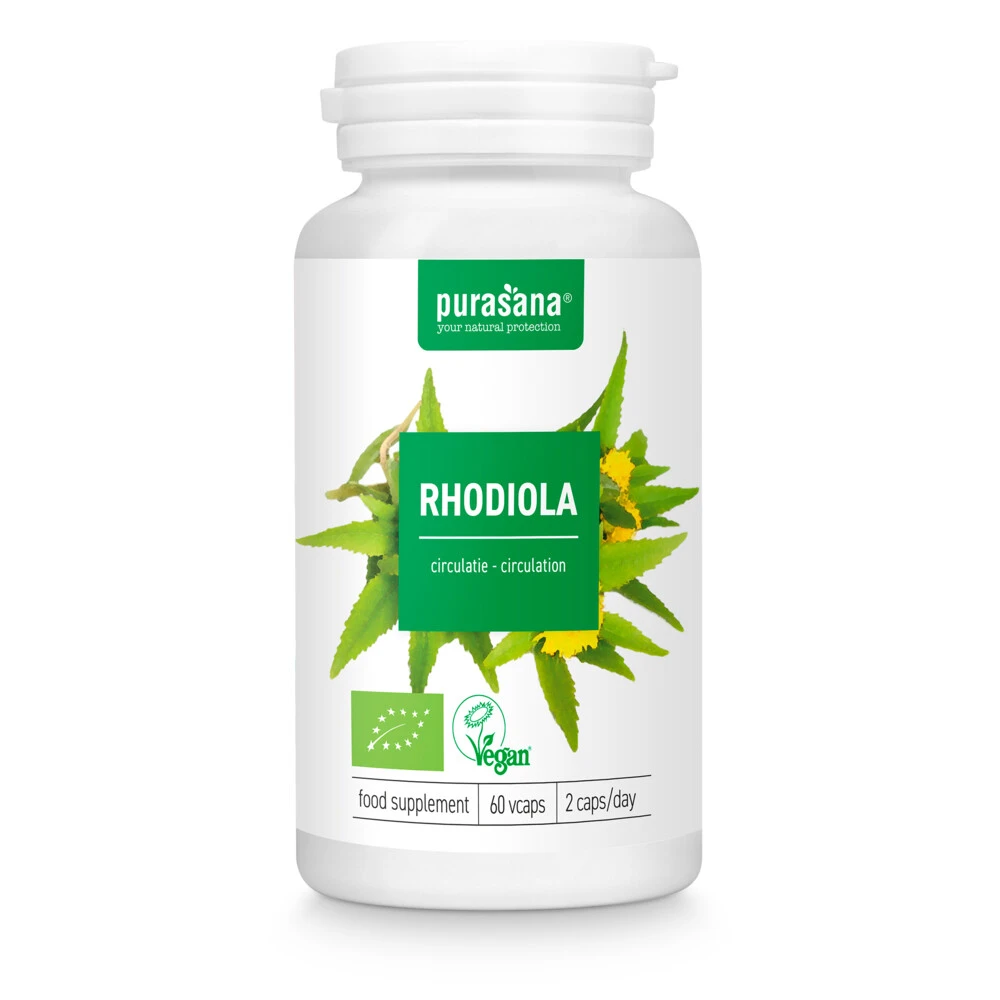 Purasana Rhodiola Rozenwortel Bio 5 Purasana Rhodiola Rozenwortel Bio - Afbeelding 5
