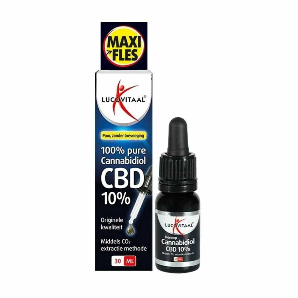 3x Lucovitaal Cbd Olie 10% 2 3x Lucovitaal Cbd Olie 10% - Afbeelding 2