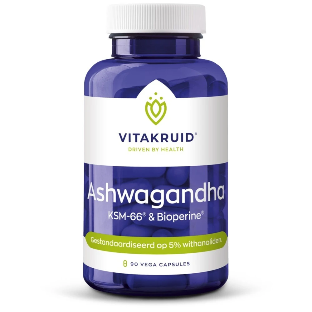 Vitakruid Ashwagandha Ksm 2 Vitakruid Ashwagandha Ksm - Afbeelding 2