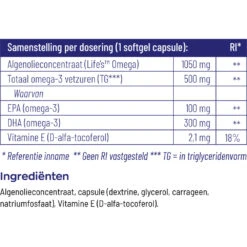Vitakruid Omega 3 1000 TG Vegan -Gezondheidszorg Leveringen 1058227 4