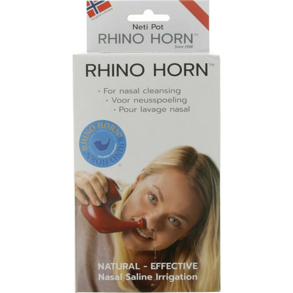 Rhino Horn Neusspoeler Rood 1 Rhino Horn Neusspoeler Rood