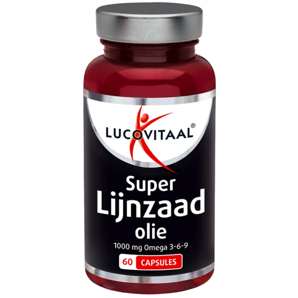 3x Lucovitaal Super Lijnzaad Olie 1000 Mg Omega 3-6-9 1 3x Lucovitaal Super Lijnzaad Olie 1000 Mg Omega 3-6-9