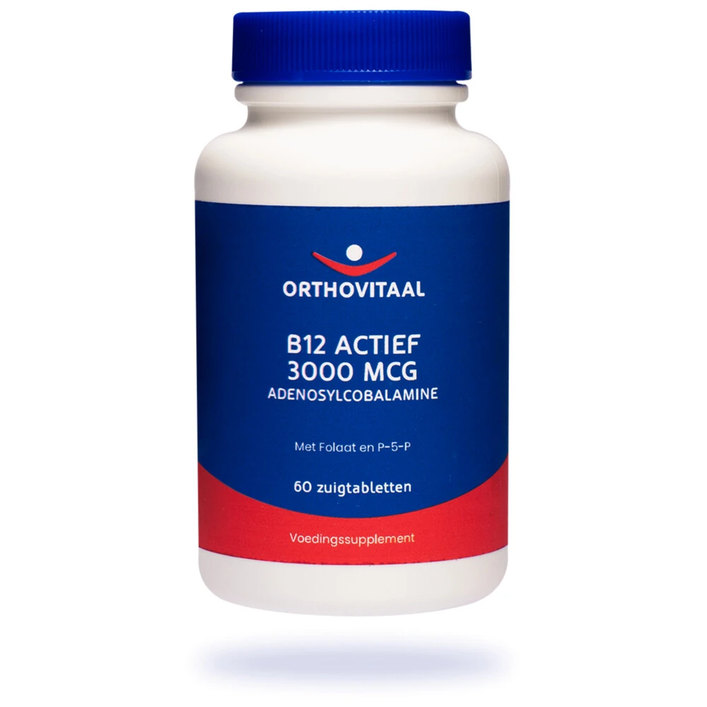 Orthovitaal B12 Actief 3000mcg 1 Orthovitaal B12 Actief 3000mcg