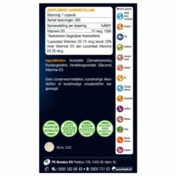 3x Lucovitaal Vitamine D3 D3 75mcg (3000IE) Forte -Gezondheidszorg Leveringen 1067595 3