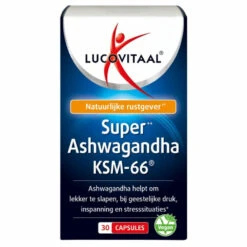 3x Lucovitaal Ashwagandha KSM-66 Super