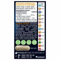 3x Lucovitaal Ashwagandha KSM-66 Super -Gezondheidszorg Leveringen 1069140 3