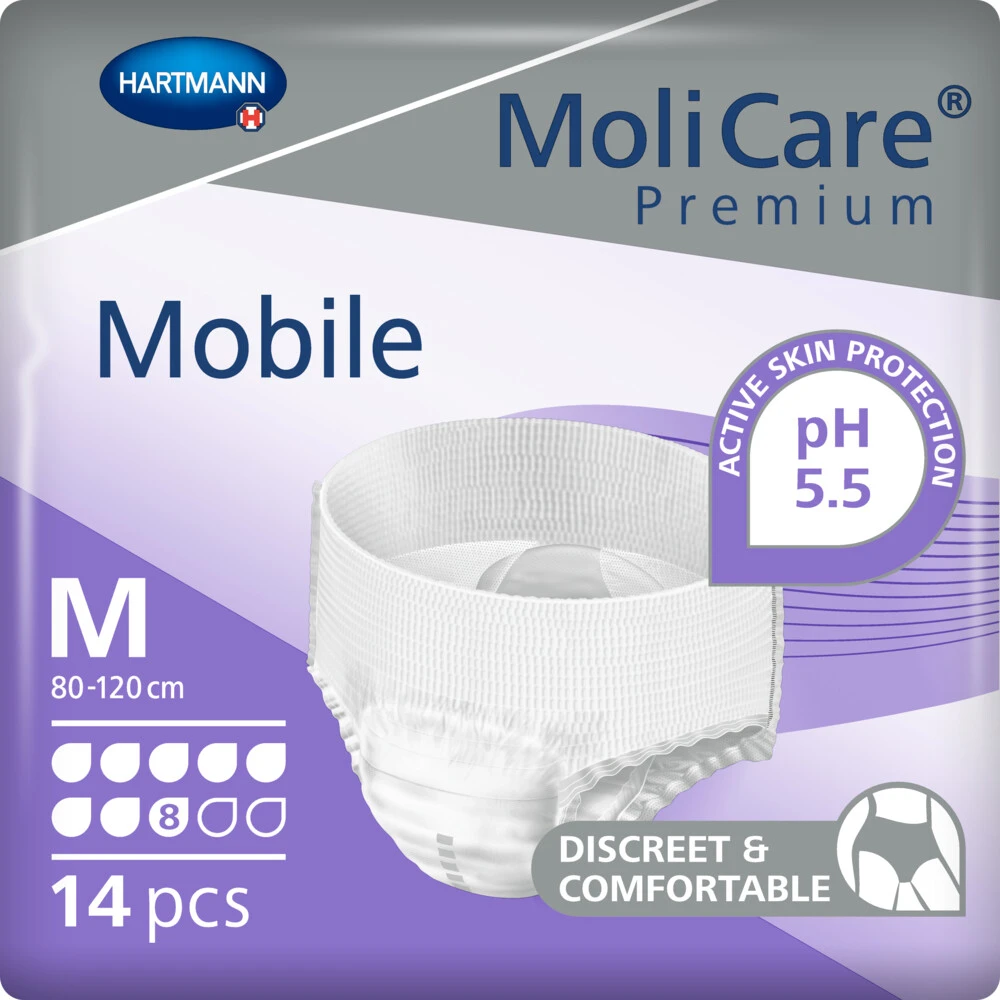 4x Molicare Premium Mobile 8 Druppels Medium 2015 Ml Absorptie 1 4x Molicare Premium Mobile 8 Druppels Medium 2015 Ml Absorptie
