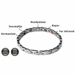 Lucovitaal Yinmagnetic Magneet Armband Zilver -Gezondheidszorg Leveringen 1073907 4