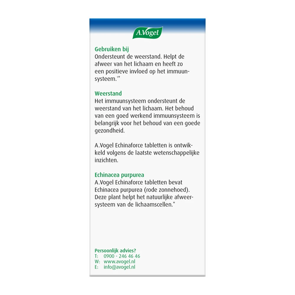 A.Vogel Echinaforce Weerstand 4 A.Vogel Echinaforce Weerstand - Afbeelding 4