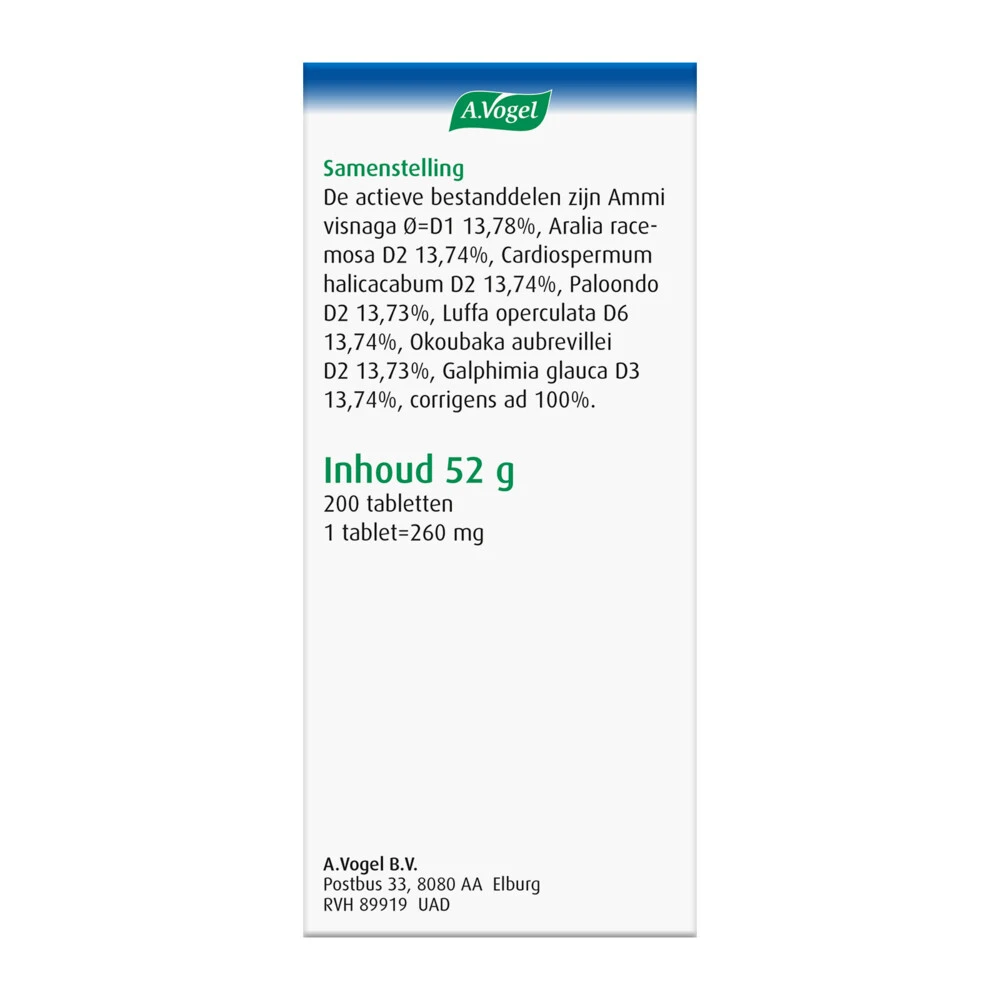 A.Vogel Pollinosan Homeopathisch Geneesmiddel 5 A.Vogel Pollinosan Homeopathisch Geneesmiddel - Afbeelding 5