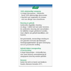 A.Vogel Glucosamine + Alchemilla 8 A.Vogel Glucosamine + Alchemilla -Gezondheidszorg Leveringen 732327 3