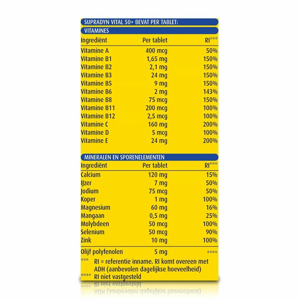 Supradyn Vital 50+ 6 Supradyn Vital 50+ - Afbeelding 6