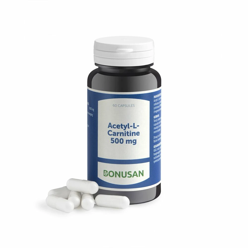 Bonusan Acetyl L Carnitine 500 Mg 2 Bonusan Acetyl L Carnitine 500 Mg - Afbeelding 2