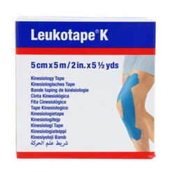 Leukotape K 5m X 5cm Blauw